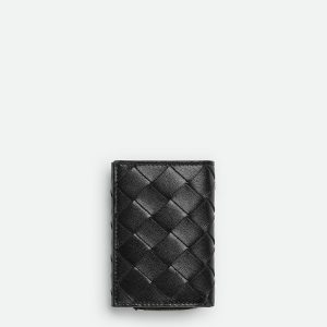 Intrecciato Tiny Tri-Fold Wallet