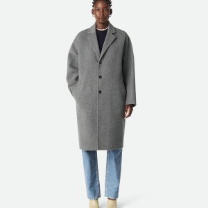 Double Splitable Cashmere Coat