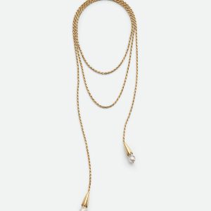 Pearl Scarf Necklace