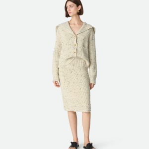 Wool English Rib Skirt