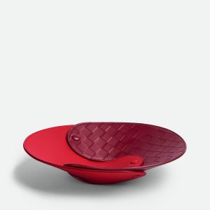 Interlocking Leather Tray - M