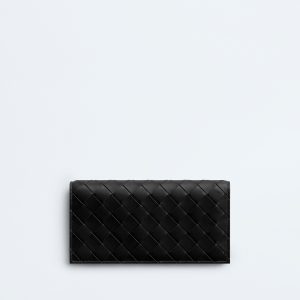Intrecciato Long Wallet With Coin Purse