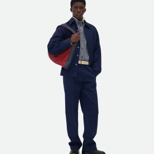 Wool Grain De Poudre Blouson