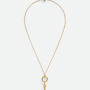 Key Knot Necklace