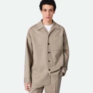 Wool And Cashmere Overshirt