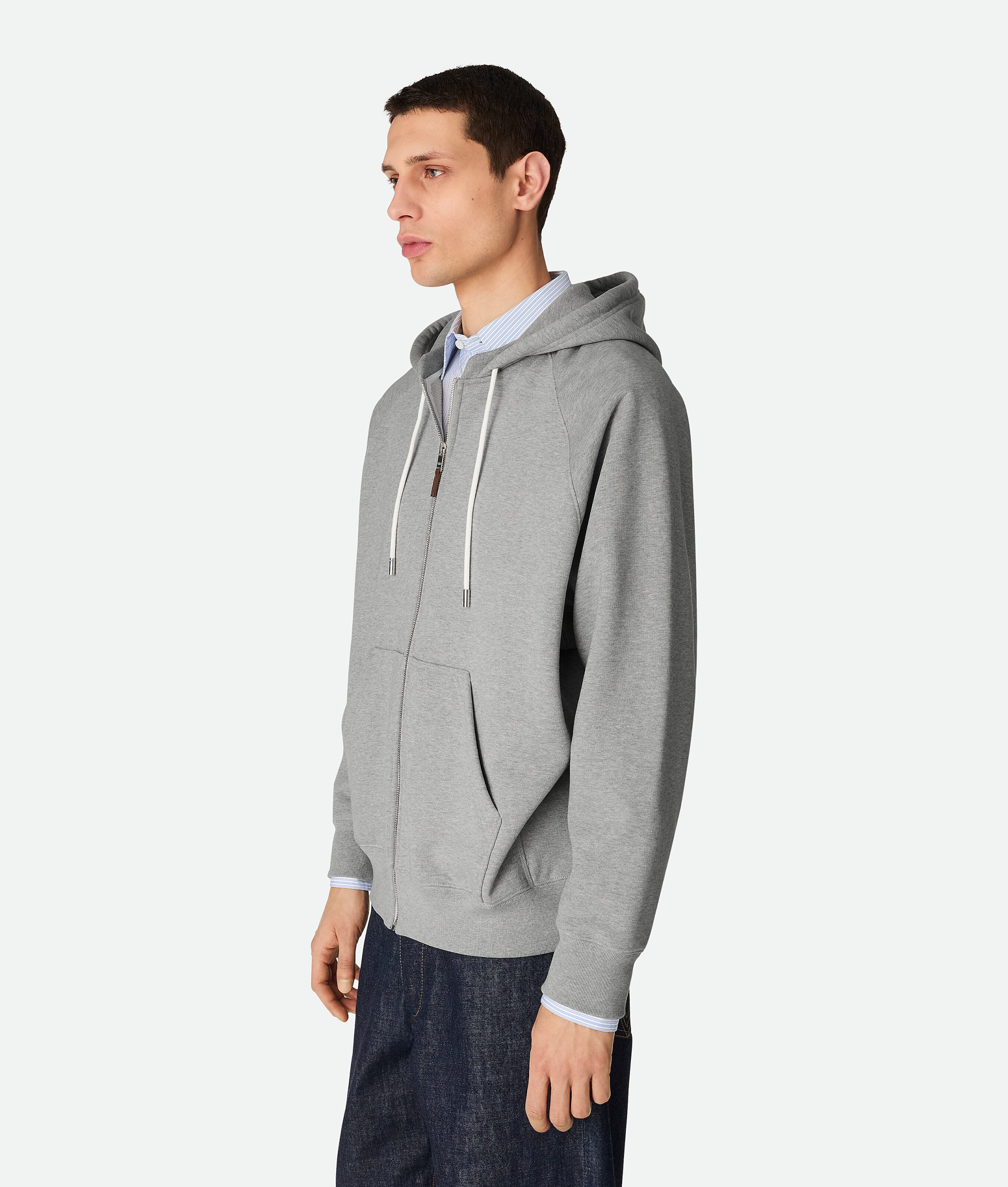 Cotton Fleece Zip Hoodie - Image 2