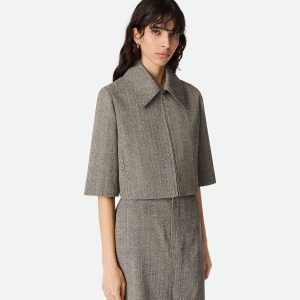 Viscose And Silk Jacket