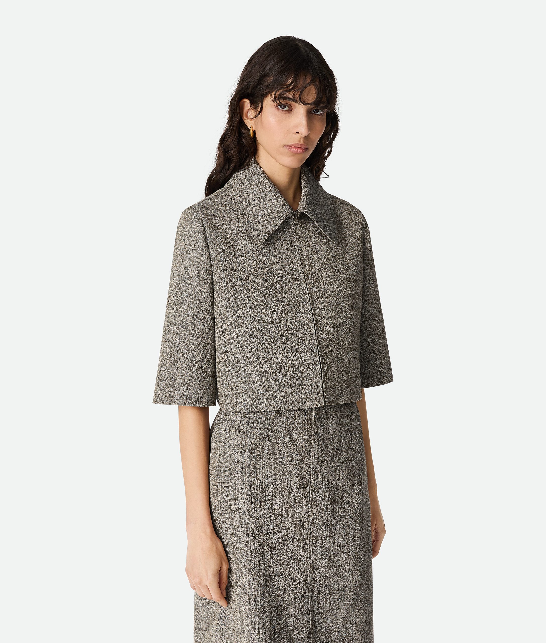 Viscose And Silk Jacket