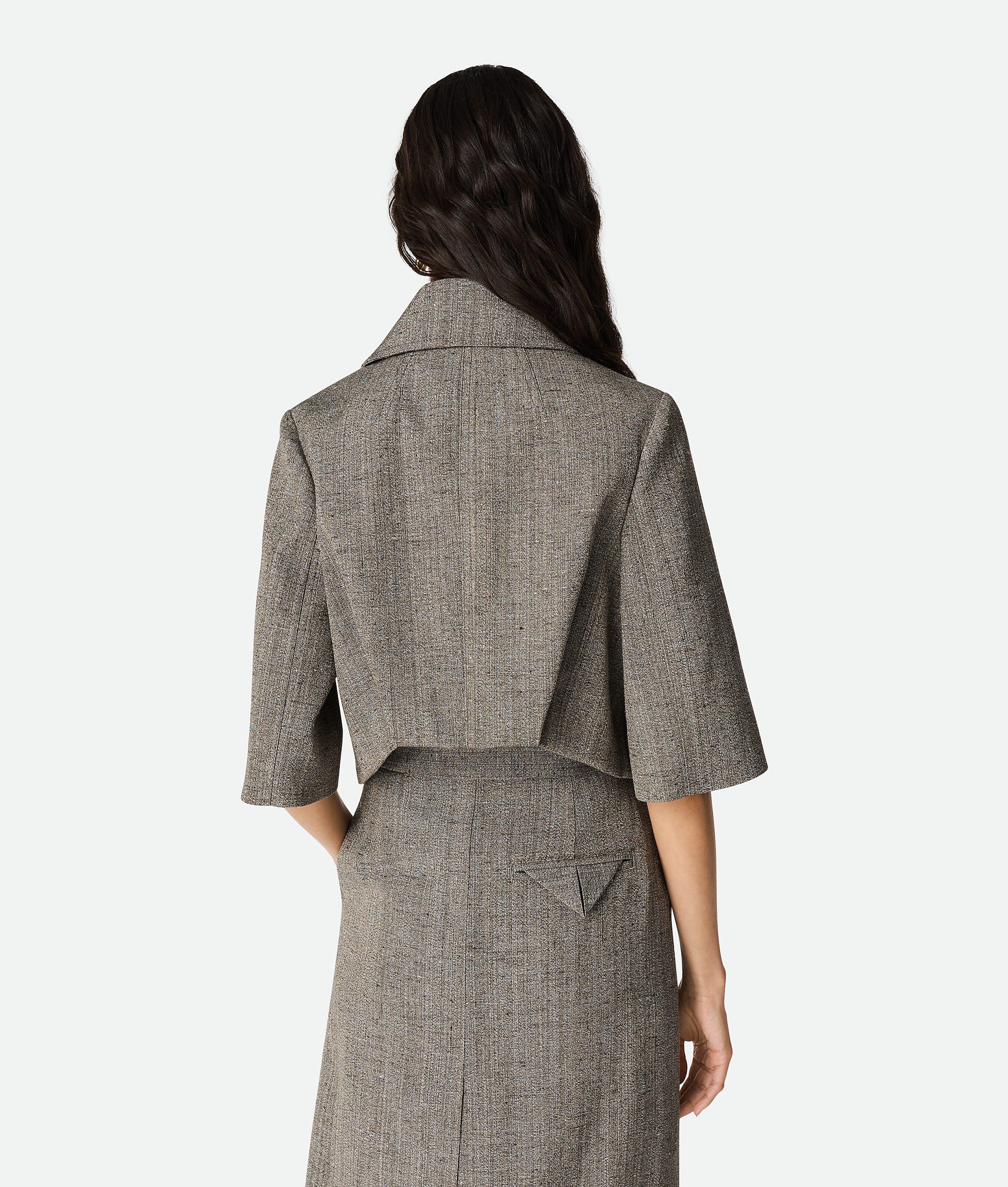 Viscose And Silk Jacket - Image 3