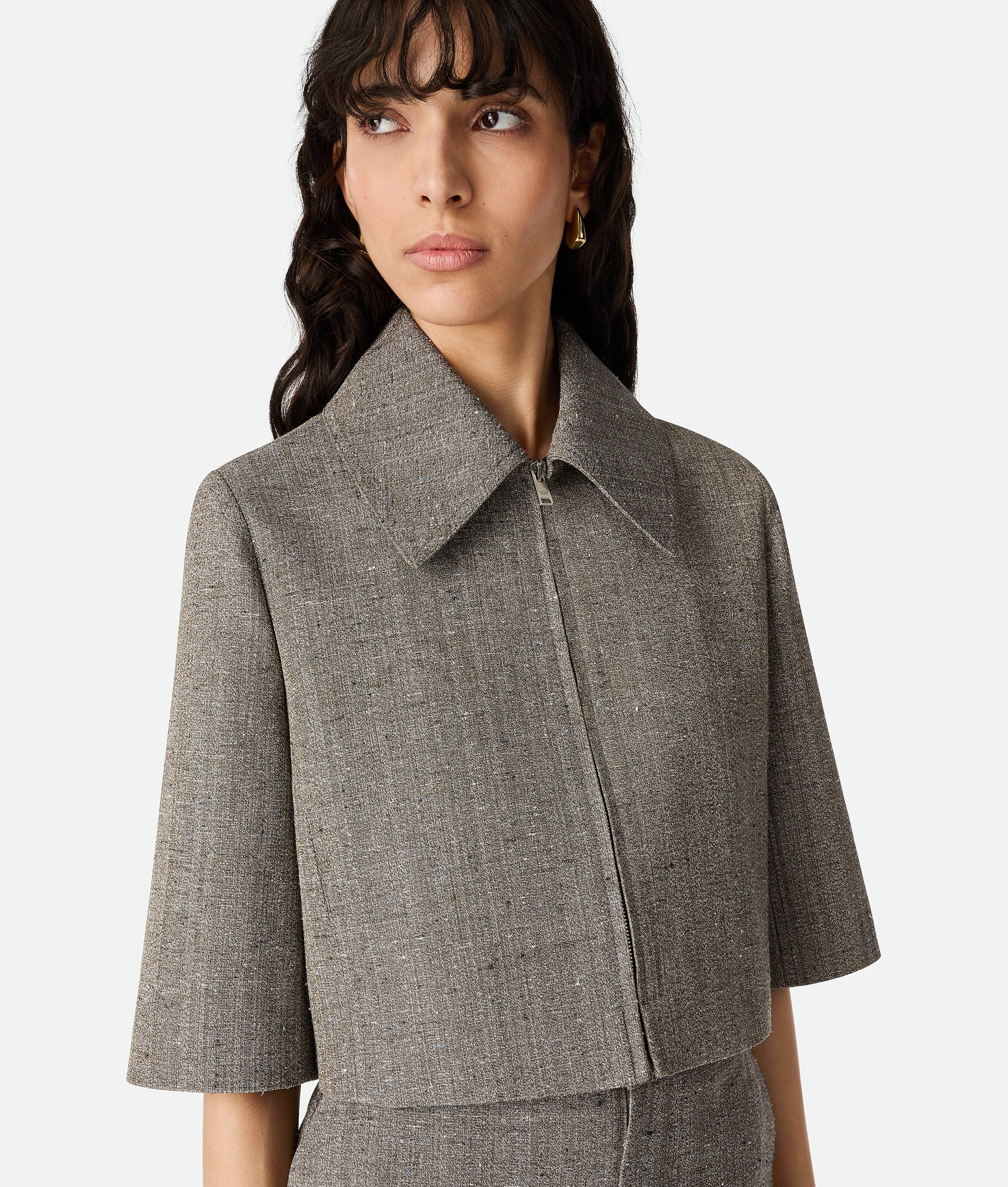Viscose And Silk Jacket - Image 4