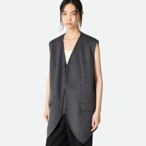 Double Face Wool Gilet