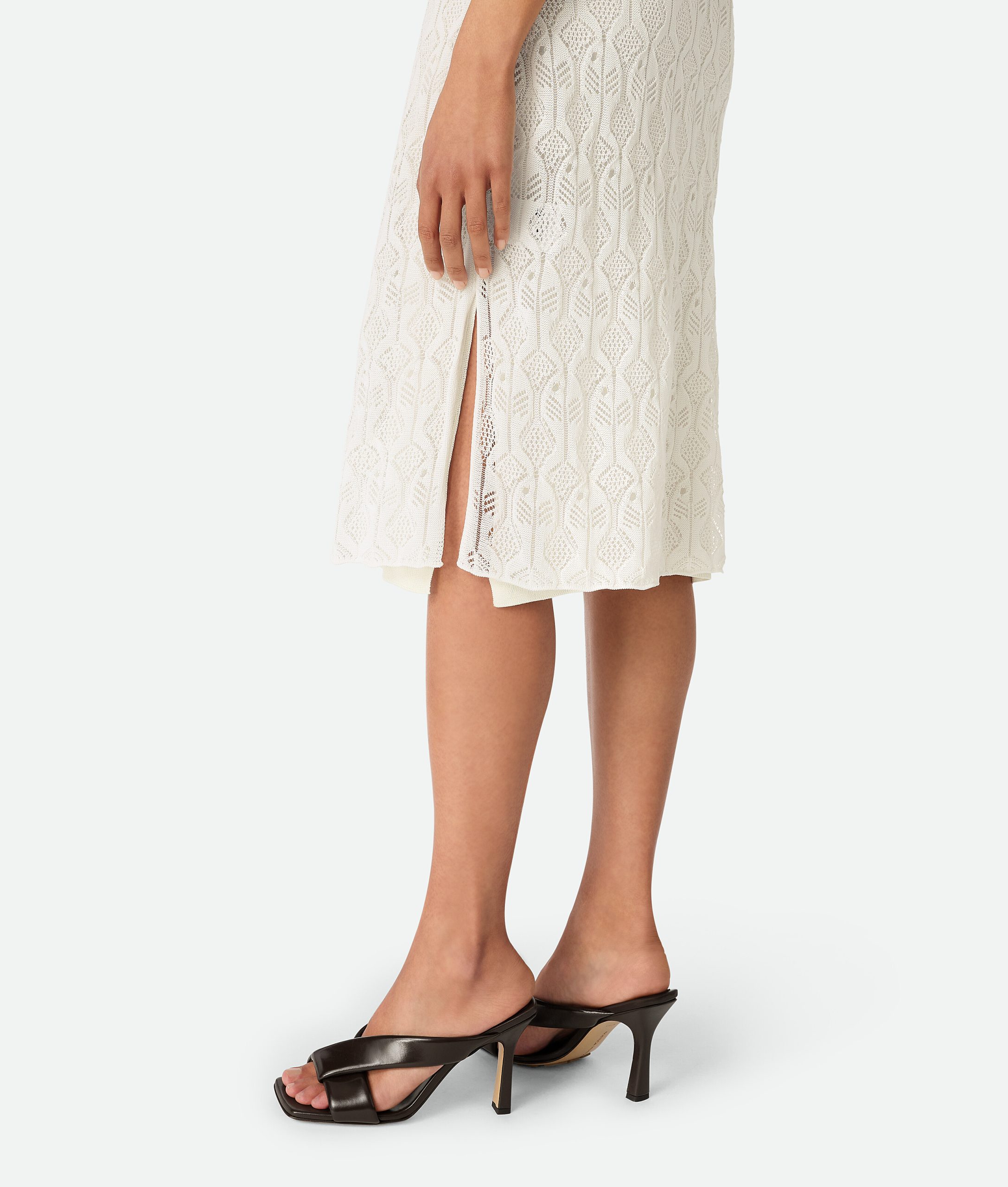 Cotton And Silk Fish Lace Skirt - Image 4