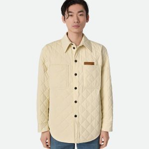 Quilted Cotton Overshirt