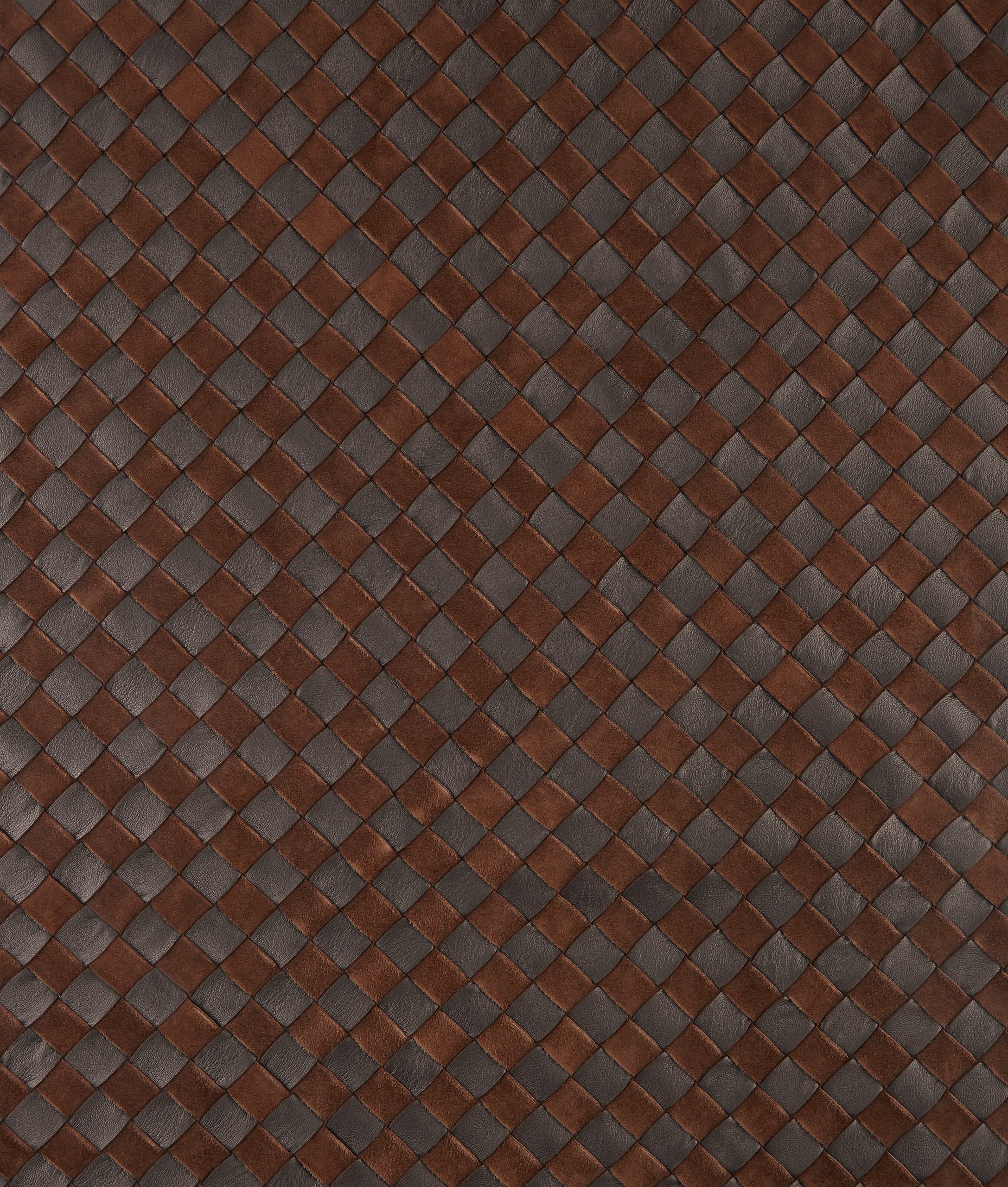 Intrecciato Leather And Suede Shirt - Image 5