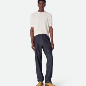Indigo Straight Jeans