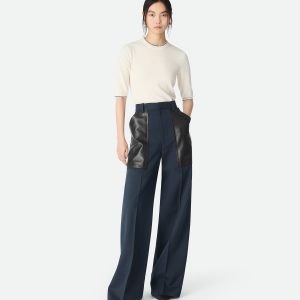 Wool And Cotton Pants