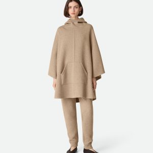 Cashmere Hooded Cape