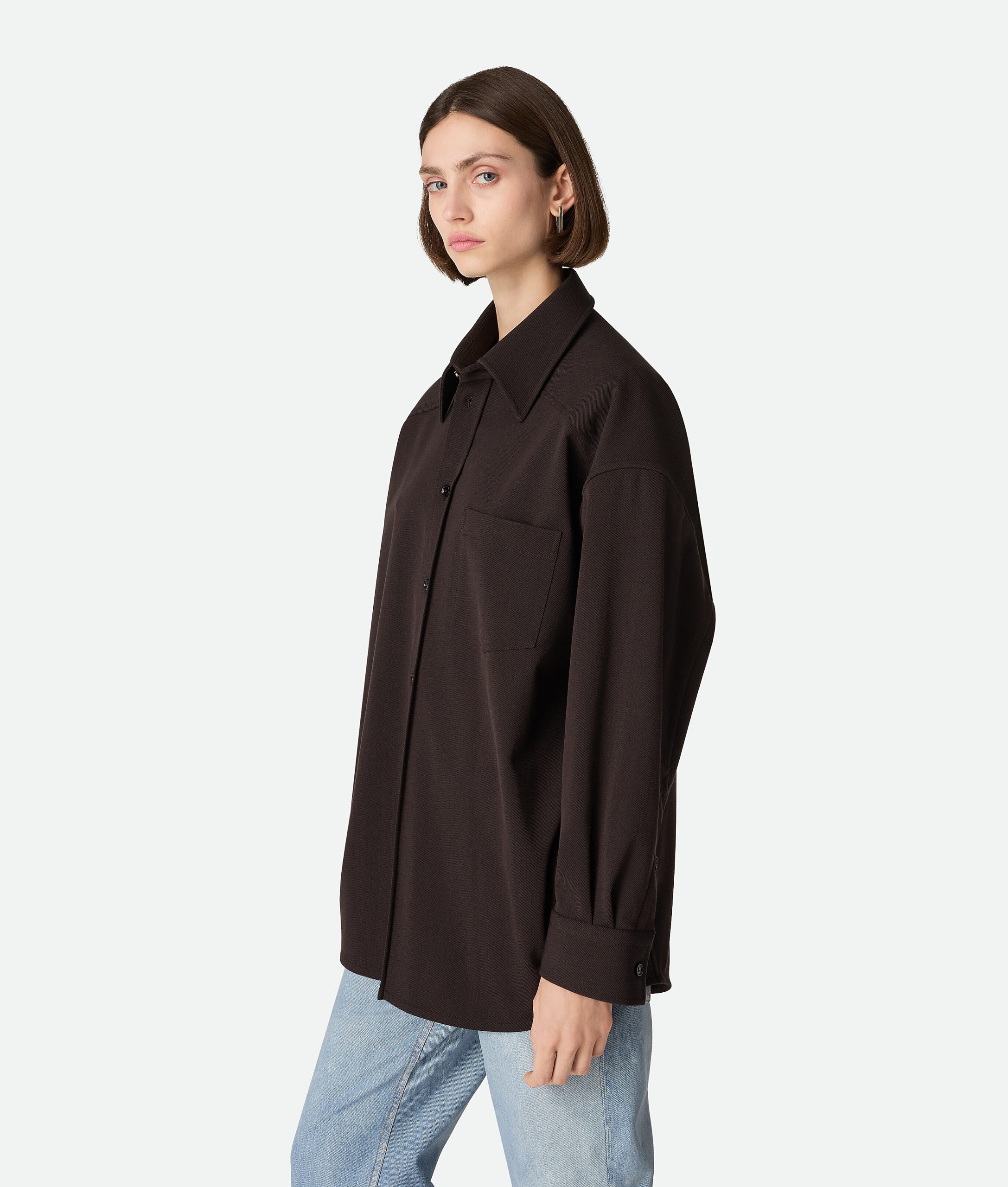 Stretch Wool Shirt - Image 2