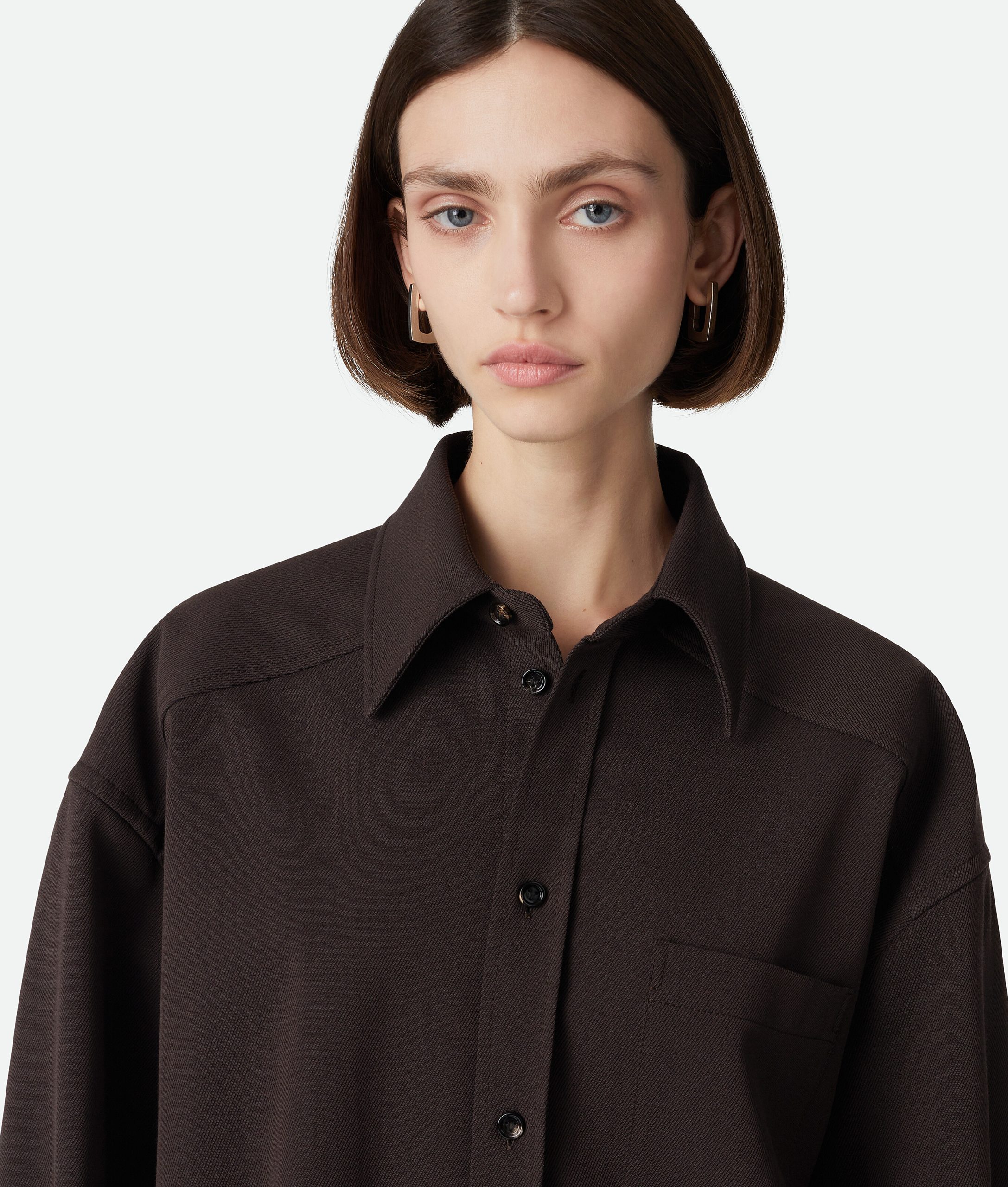 Stretch Wool Shirt - Image 4